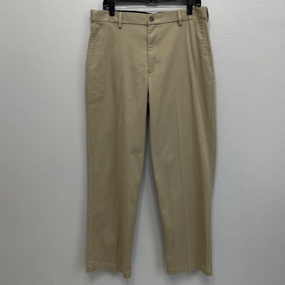 Dockers‎ Relaxed Fit Men's Pants 33 x 32 Khaki Beige